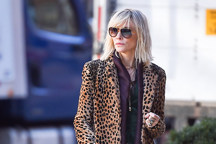 Образ дня: Кейт Бланшет в леопардовом пальто Alexander Wang