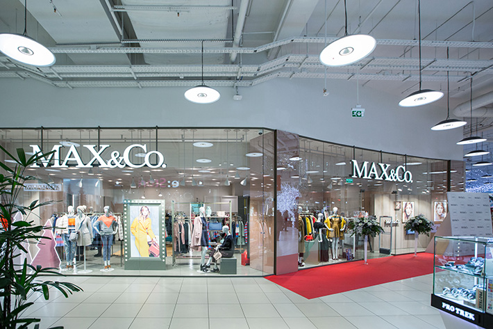 Открытие магазина Max&Co в ТЦ «Авиапарк»