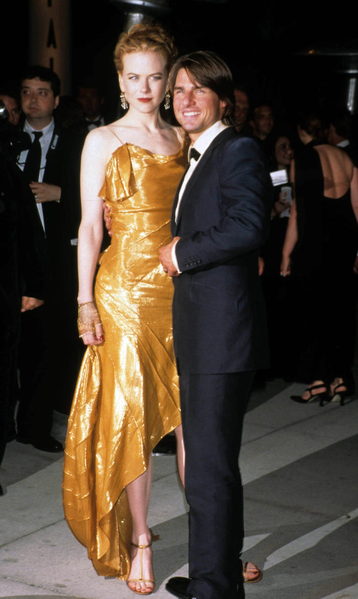 Николь Кидман в Dior и Том Круз, 2000