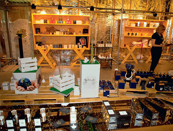 Rivoli Perfumery Pop-Up Store Under Construction