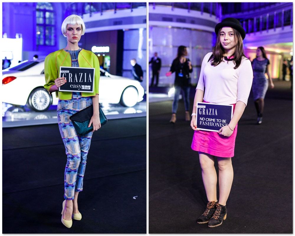 Grazia StreetStyle,  Mercedes-Benz Fashion Week Russia 2013 