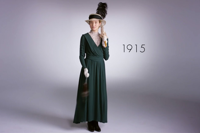 Как изменилась женская мода за последние 100 лет