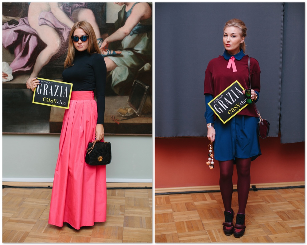 Grazia StreetStyle на Aurorа Fashion Week Russia 